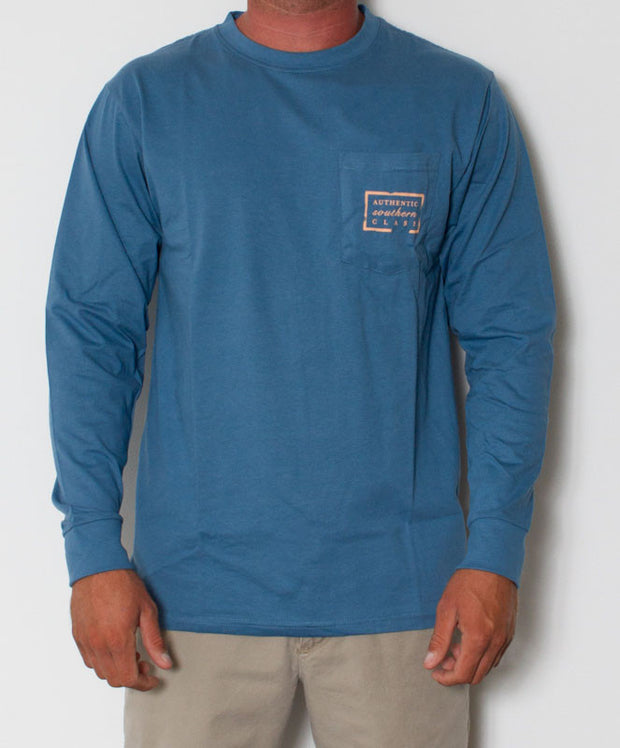 Southern Marsh - Authentic Long Sleeve Slate Front