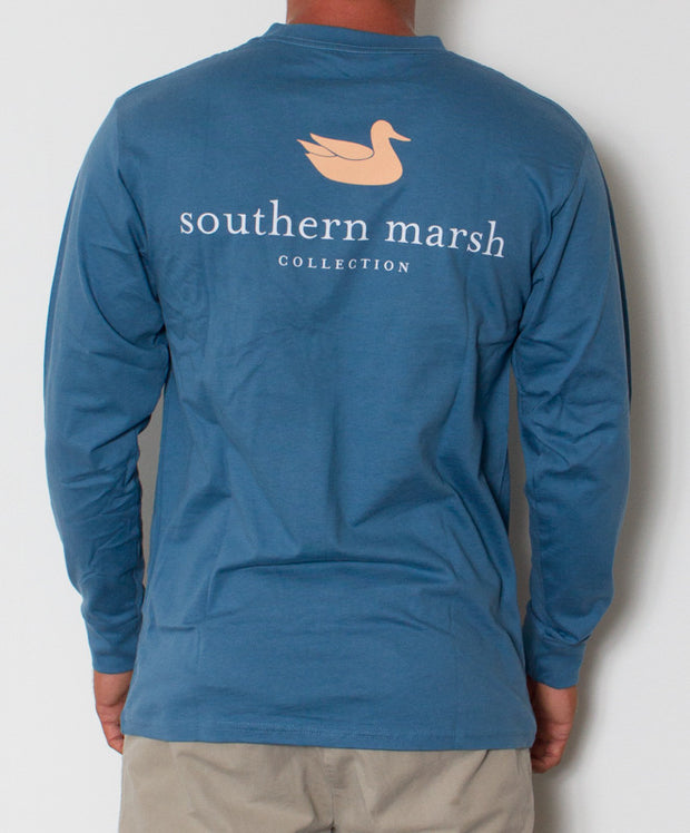 Southern Marsh - Authentic Long Sleeve Slate Back