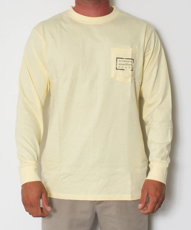 Southern Marsh - Authentic Long Sleeve Yellow Front