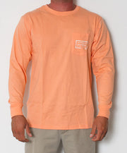 Southern Marsh - Authentic Long Sleeve Melon Front