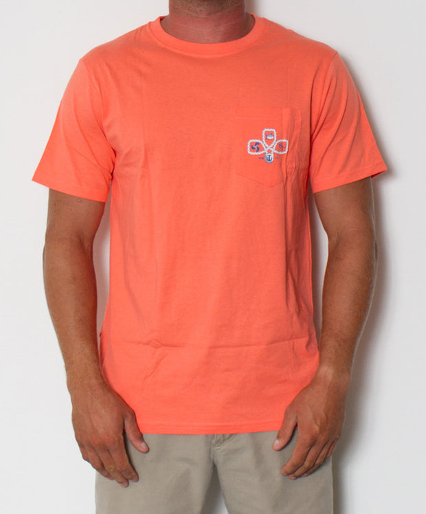 Southern Tide - Yacht T-Shirt Sugar Coral Front