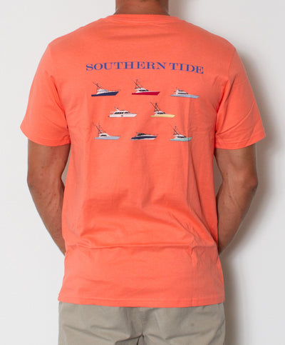 Southern Tide - Yacht T-Shirt Sugar Coral Back