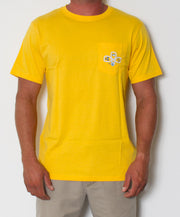 Southern Tide - Yacht T-Shirt Golden Sun Front