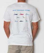 Southern Tide - Yacht T-Shirt White Back