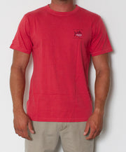 Southern Tide - Vintage Skipjack T-Shirt Antifouling Red Front