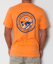 Southern Tide - Skipjack World T-Shirt Nectarine Back