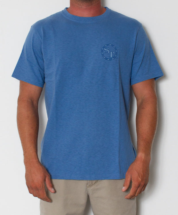 Southern Tide - Original Skipjack Slub T-Shirt River Blue Front