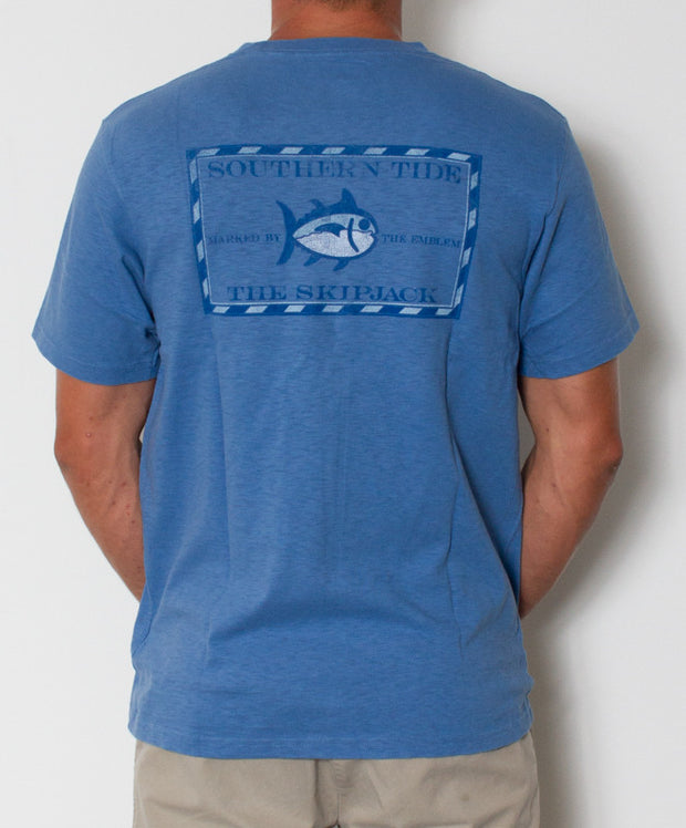Southern Tide - Original Skipjack Slub T-Shirt River Blue Back