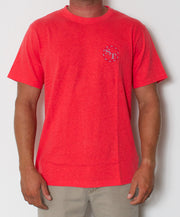 Southern Tide - Original Skipjack Slub T-Shirt Cayenne Front