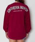 Southern Marsh - Rebecca Jersey Maroon/Black Back