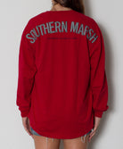 Southern Marsh - Rebecca Jersey Crimson/Houndstooth Back