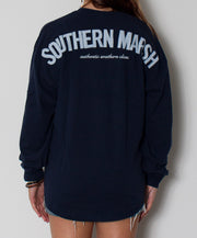 Southern Marsh - Rebecca Jersey Navy/Blue Back