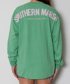 Southern Marsh - Rebecca Jersey Asparagus/Pink Back