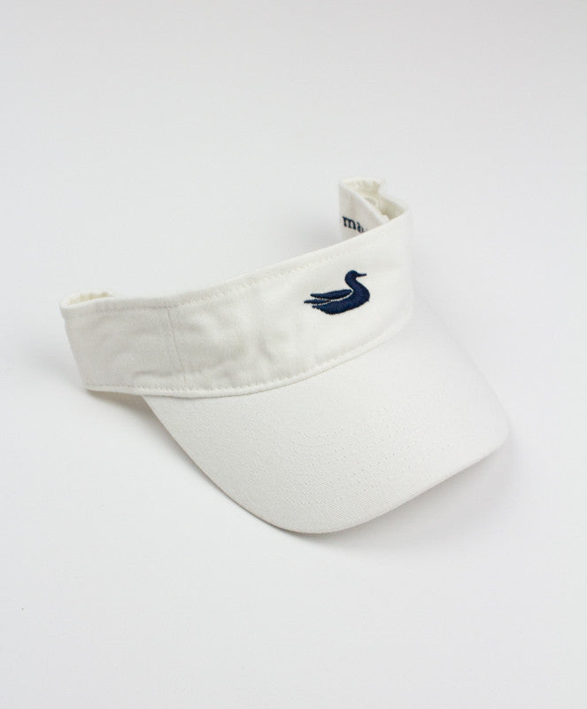 Southern Marsh - Visors White with Navy Duck