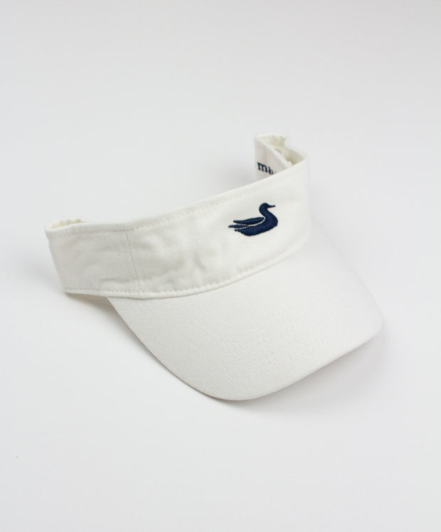 Southern Marsh - Visors White with Navy Duck