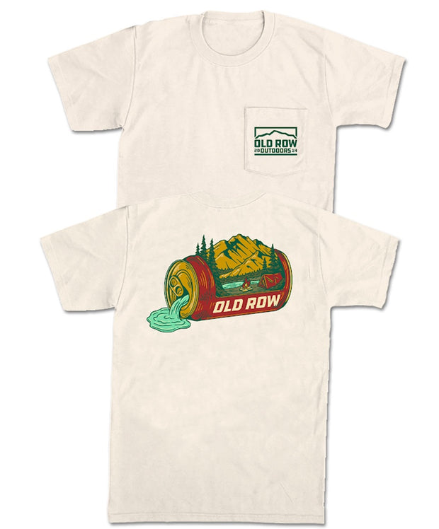Old Row - Beer Can Mountain Pocket Tee