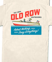 Old Row - Outdoors Vintage Boat Pocket Tee