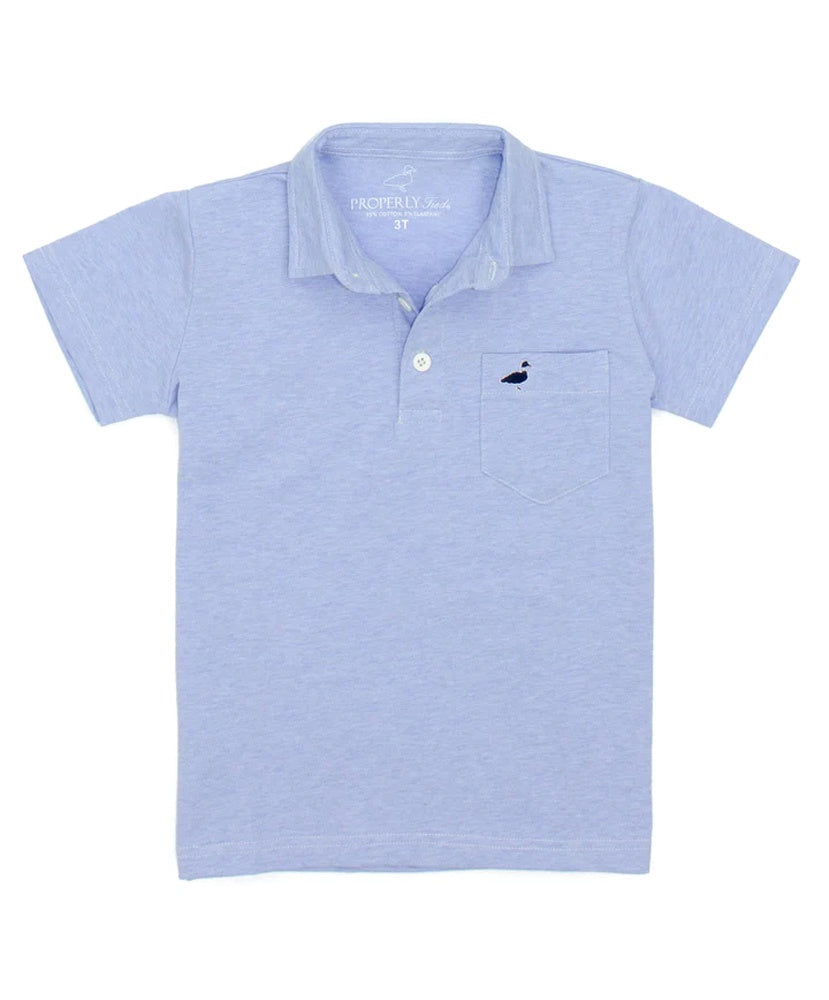 Properly Tied - Youth Harrison Pocket Polo SS