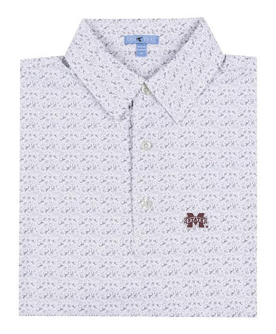 GenTeal - Mississippi State Brr Printed Tailgate Polo