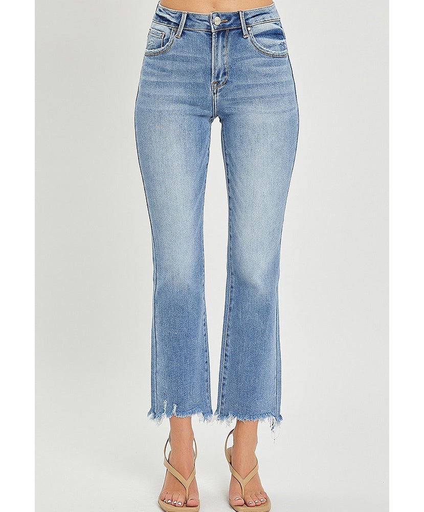 Kate High Rise Slim Straight Jeans