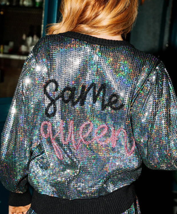 Queen of Sparkles - New Year Same Queen Sweater