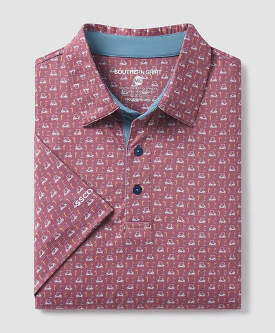 Southern Shirt Co - Perfect Round Printed Polo