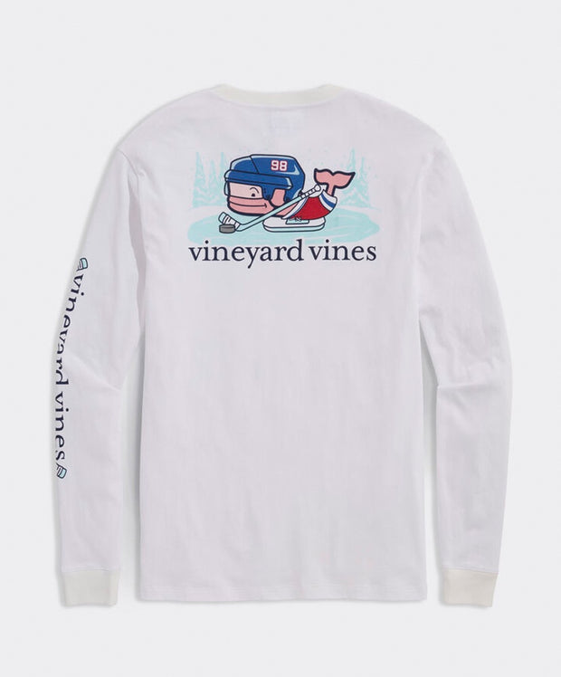 Vineyard Vines - Pond Hockey Whale LS Tee