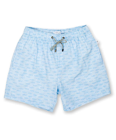 Vintage Summer - Ditsy Fish Swim Shorts