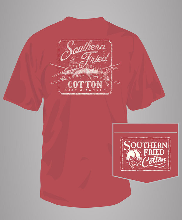 Southern Fried Cotton - Bait & Tackle S/S Pocket Tee