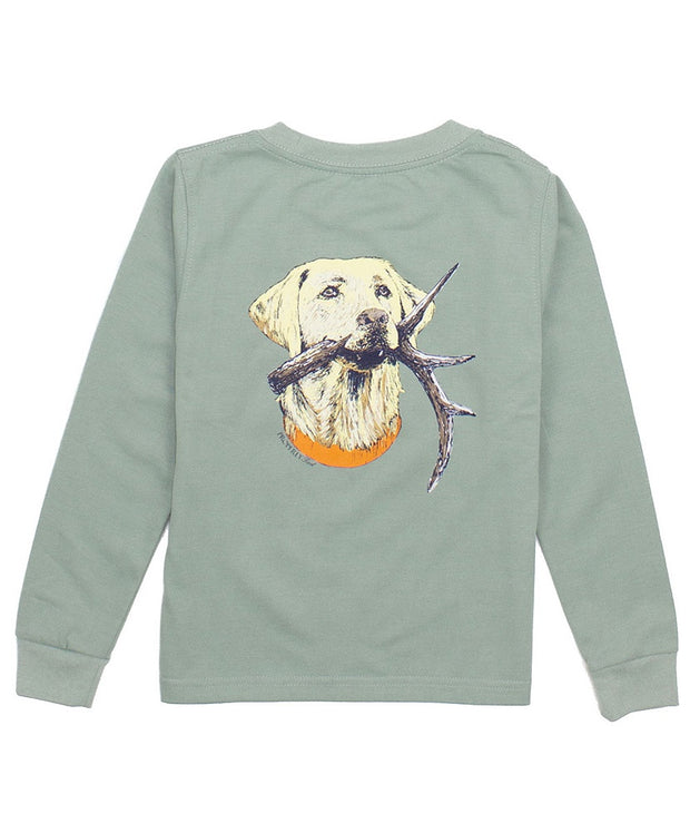 Properly Tied - Youth Antler Lab LS Tee