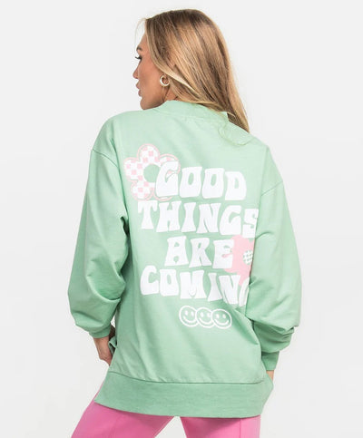 Southern Shirt Co - Happy Thoughts Puff Good Things Sweatshirt