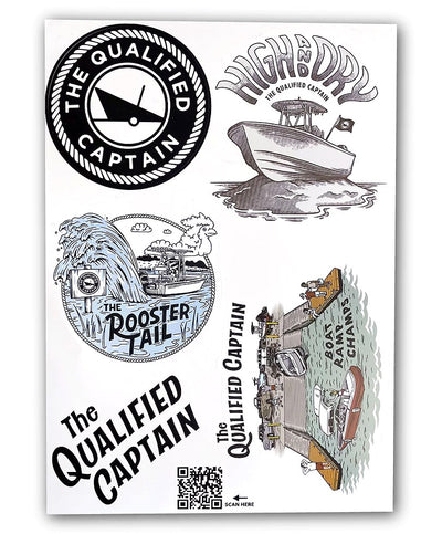 Qualified Captain - Sticker Pack