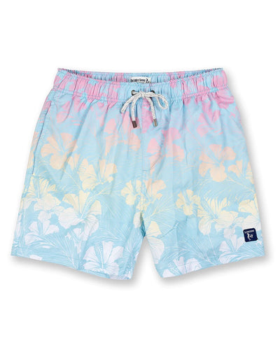 Vintage Summer - Flower Fade Swim Shorts