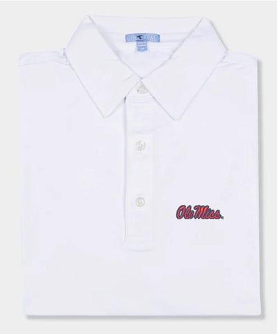 GenTeal- Ole Miss Solid Performance Polo