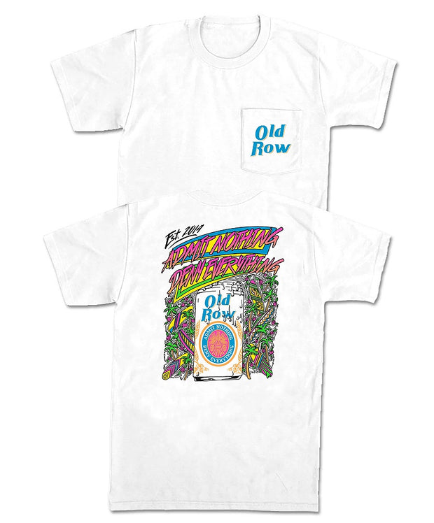 Old Row - Retro Can Surf Pocket Tee