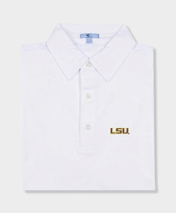 GenTeal - LSU Solid Performance Polo