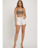 Seeing Double Mid-Rise Shorts