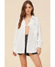 Meet Me At The Beach Gauze Button Down