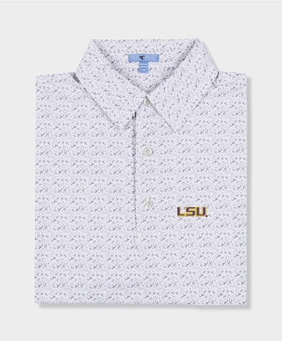 GenTeal - LSU Brr Printed Tailgate Polo