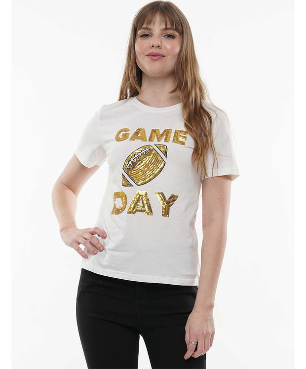 Game Day Sequin Tee