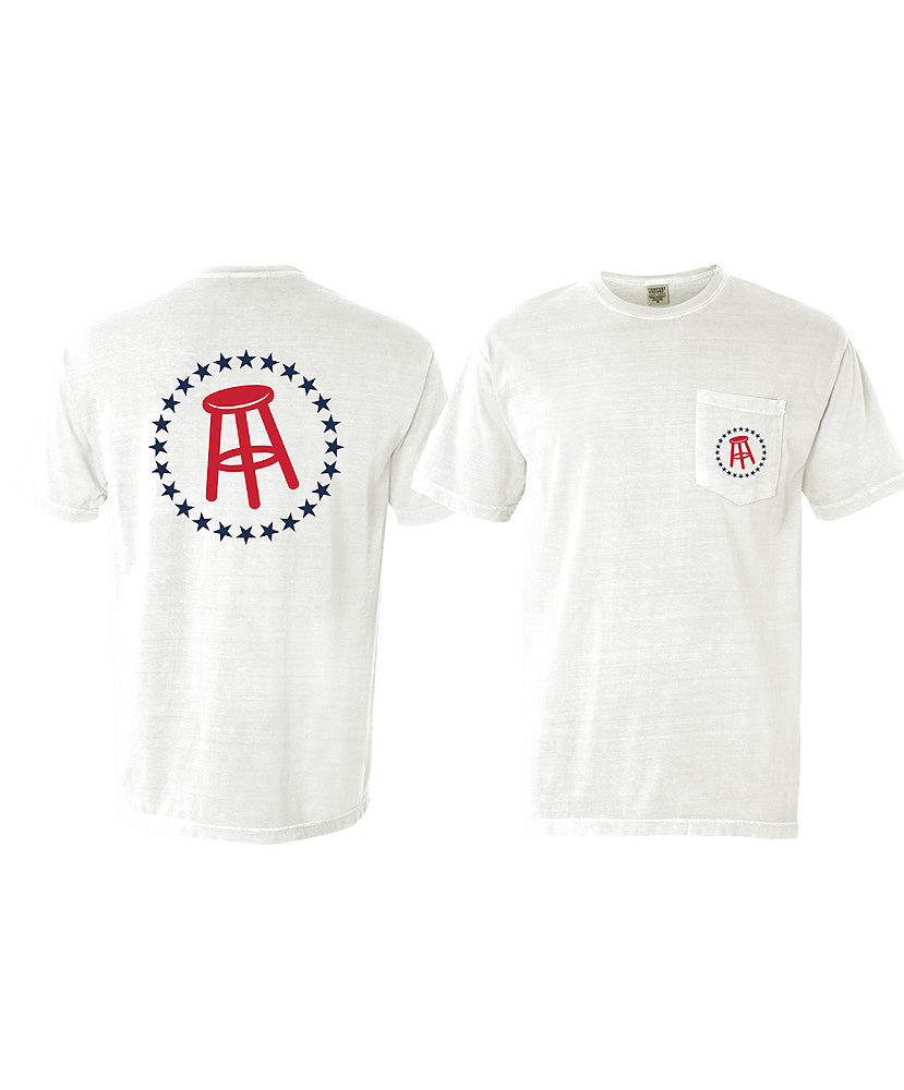 Barstool Sports - Stools & Stars Pocket Tee