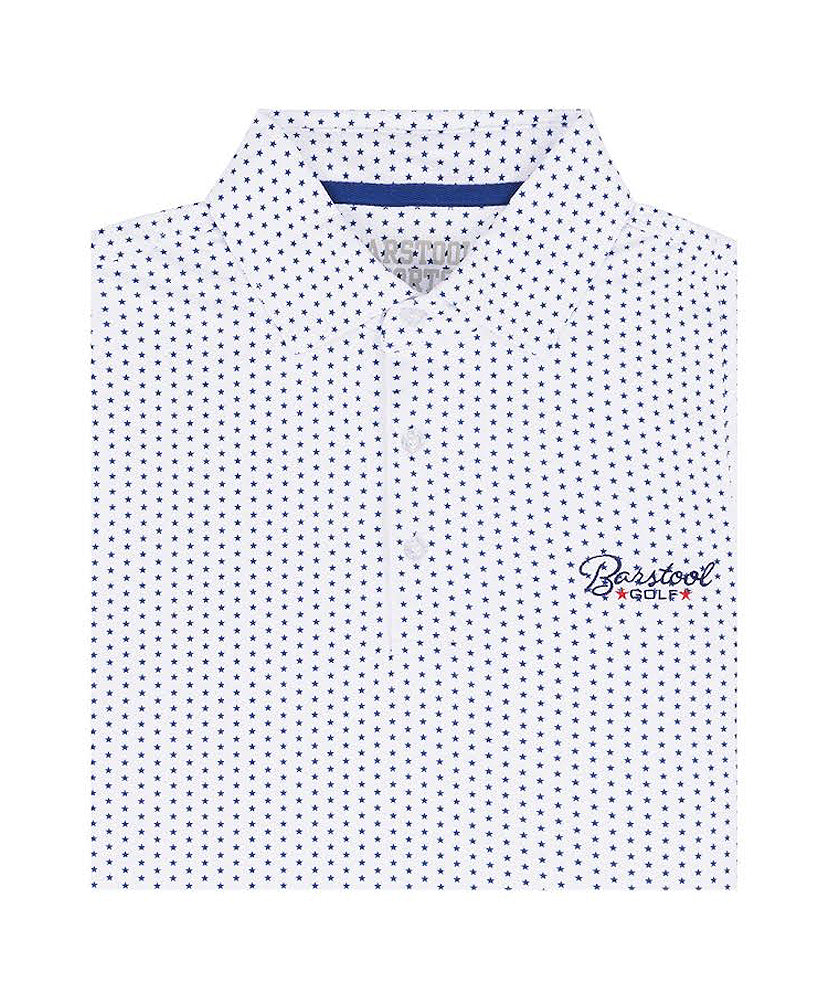 Barstool Golf - Star Print Polo