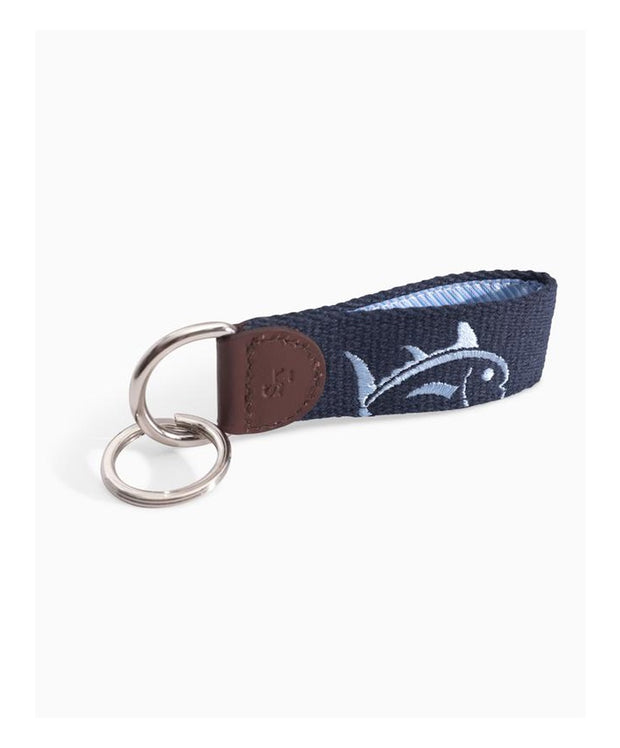 Southern Tide - Rising Skipjack Embroidered Key Fob