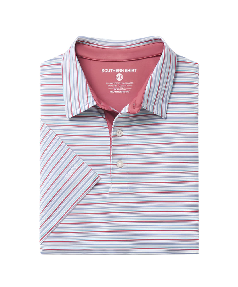 Southern Shirt Co - Sawgrass Stripe Polo