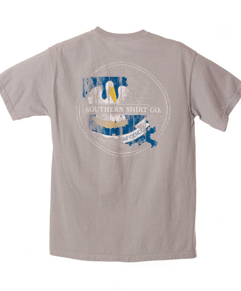 Southern Shirt Co - Louisiana Wooden State Tee