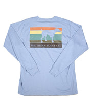 Southern Point - Silhouette Block Long Sleeve Tee