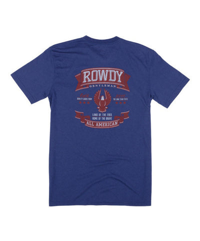 Rowdy Gentleman - The All American T-Shirt Back