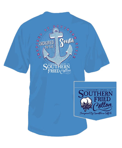 Southern Fried Cotton - Anchored to the South Tee