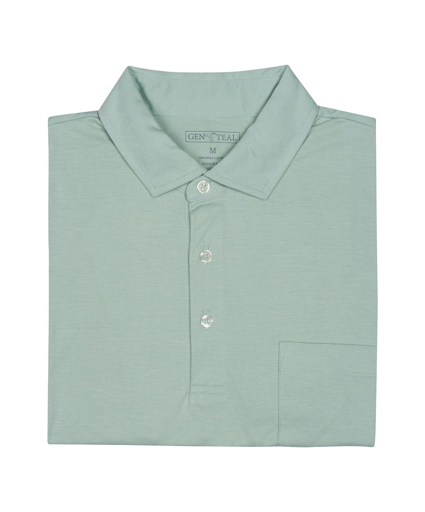 GenTeal - Easton Pima Cotton Polo