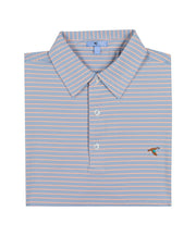 GenTeal - Hairline Stripe Performance Polo